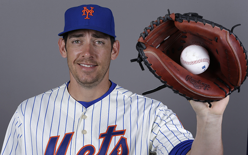 Former catcher Taylor Teagarden. 