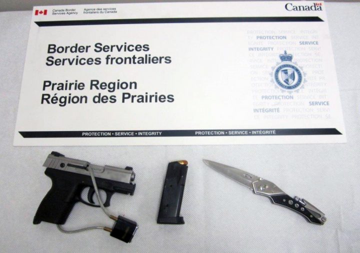 The Canadian Border Service Agency made a few major busts at the North Portal border crossing during the month of March.