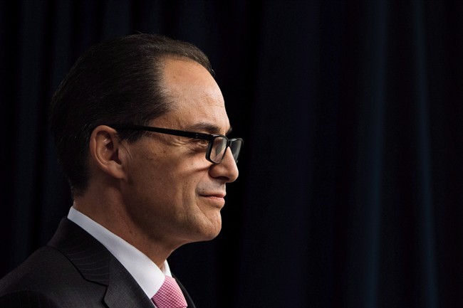 Alberta's finance minister says the government is still forecasting a $10.8-billion
deficit for the current fiscal year that ends March 31.
