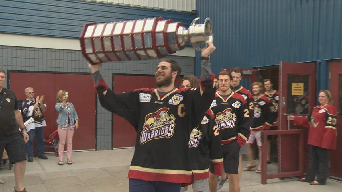 The British Columbia Hockey League has suspended its season due to coronavirus concerns.