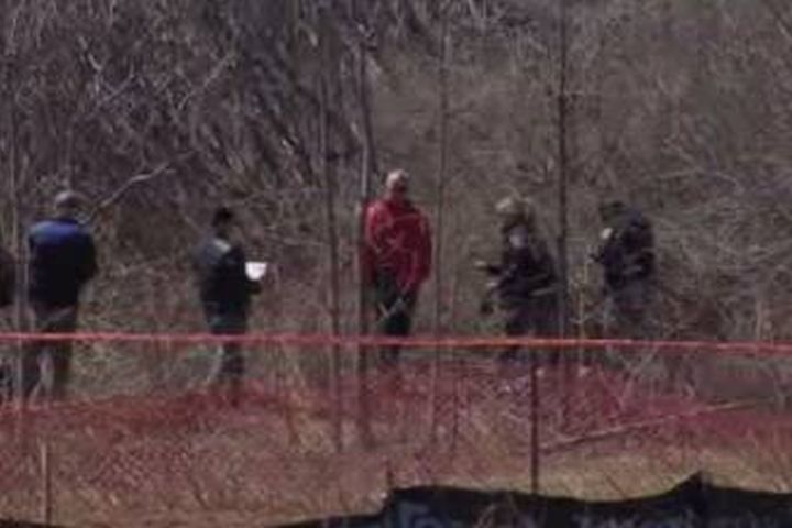 About 13 bones were found in Laval, Wednesday, April 27, 2016.