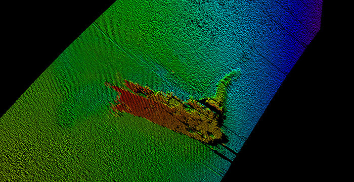 The underwater survey by Kongsberg Maritime Ltd. found the remains of Nessie — the movie prop.