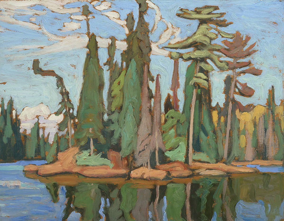"Algoma Sketch 48," by Lawren Harris, is shown in a handout photo. 