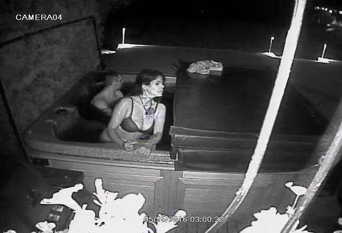 Man, woman trespass, climb into hot tub, commit ‘illegal and obscene’ acts - image