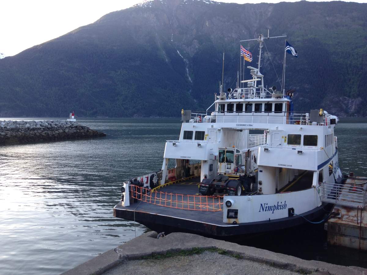 The MV Nimpkish.