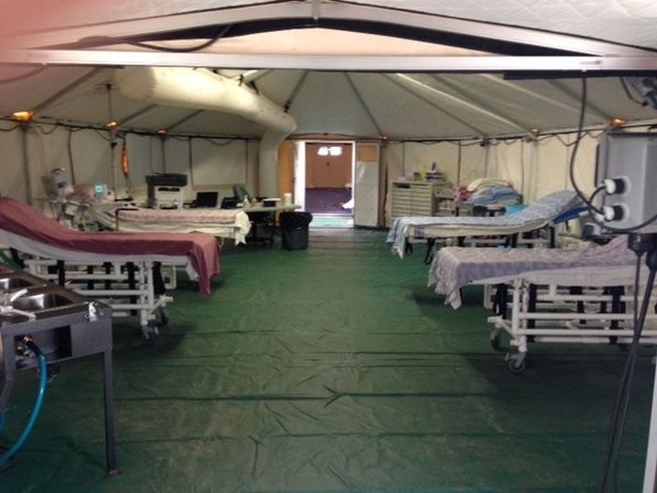 A look at the temporary Fort McMurray Urgent Care Centre.