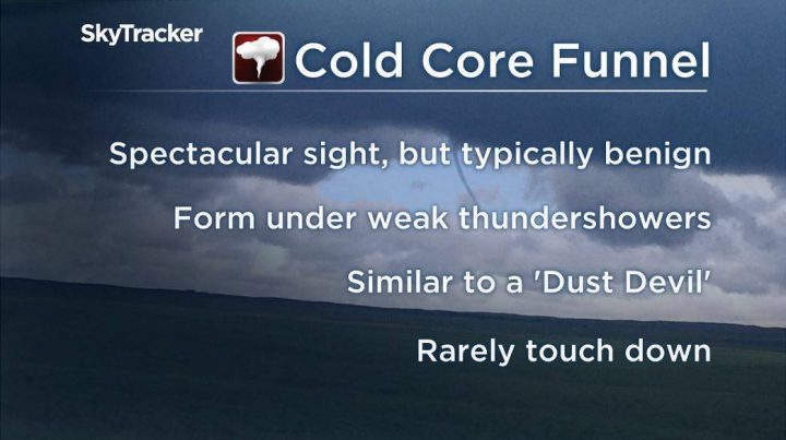 Funnel clouds spotted around Saskatchewan Tuesday - image