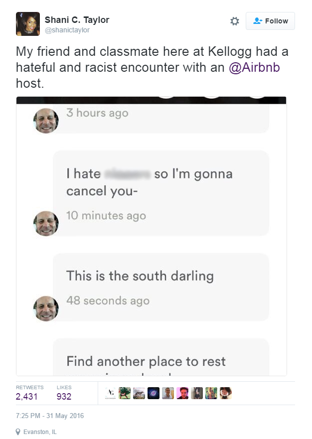 Airbnb’s alleged racism problem continues: North Carolina host removed following racist rant - image