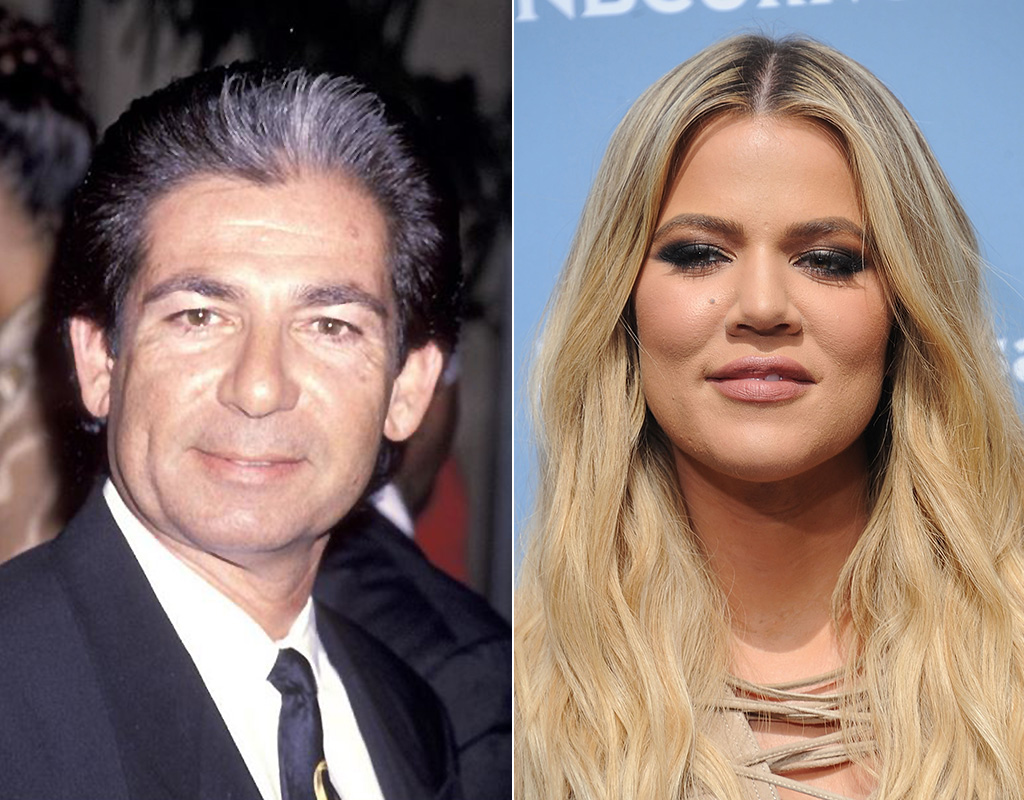 Robert Kardashian, Sr. and Khloe Kardashian