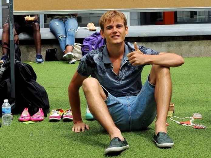 Mykhaylo (Misha) Bazelevskyy, a fourth-year Bachelor of Commerce student at MacEwan University.