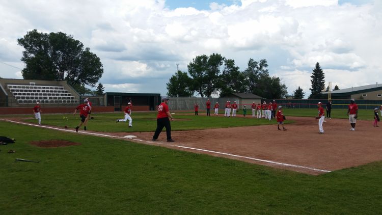 Southwest Little League hosted a baseball training camp for youth at Edenbridge Family Services.