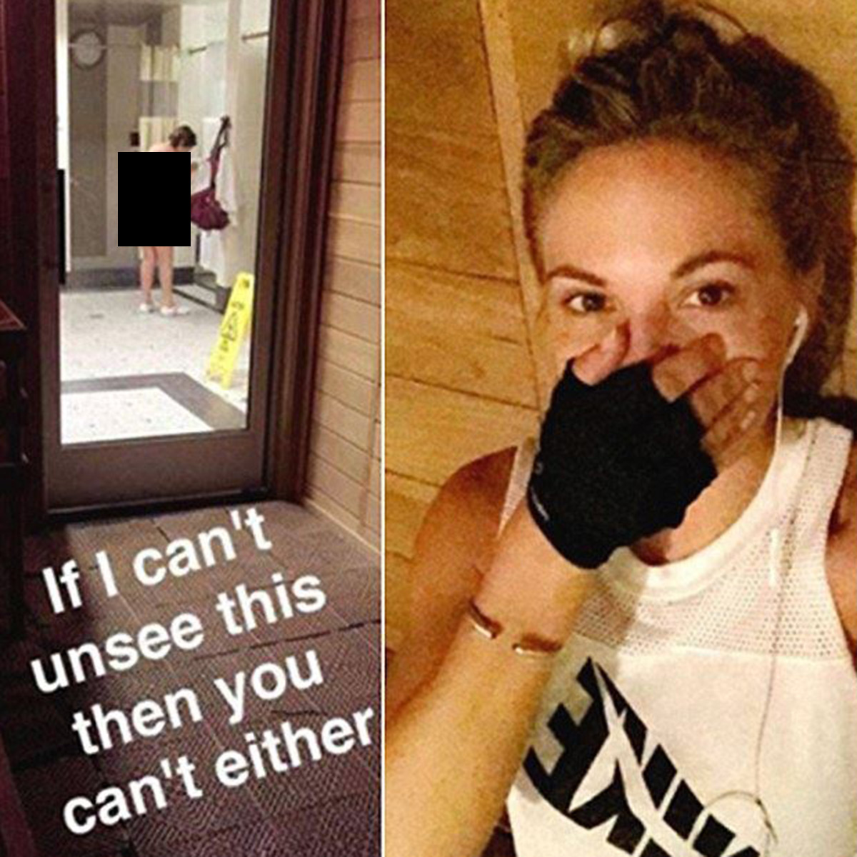 Dani Mathers Snapchat photo