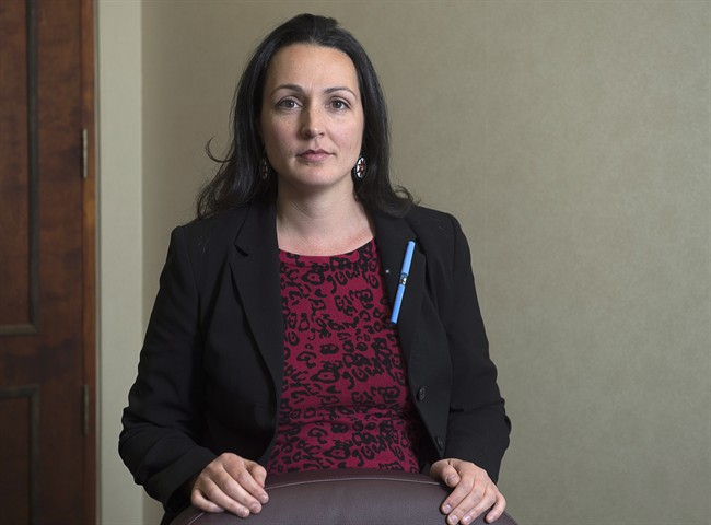 Naiomi W. Metallic, an associate lawyer at Burchells LLP, is seen in Halifax on Tuesday, June 14, 2016. 