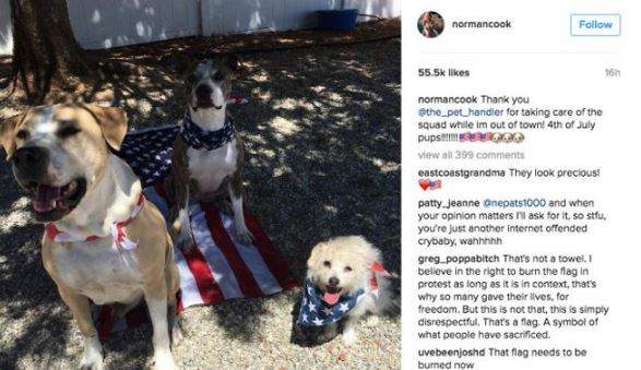 Kaley Cuoco apologizes after 4th of July dog photo invokes American ire - image