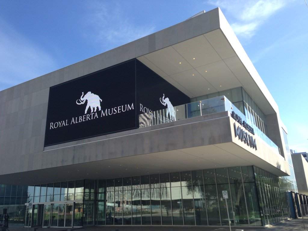 The exterior of the new $375.5 million Royal Alberta Museum in downtown Edmonton. August 16, 2016.