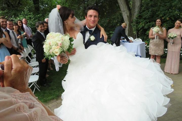 Rylan Goudreau says a flight for the father of the bride "ceased to exist," forcing the couple to purchase a $3200 trip on another airline.