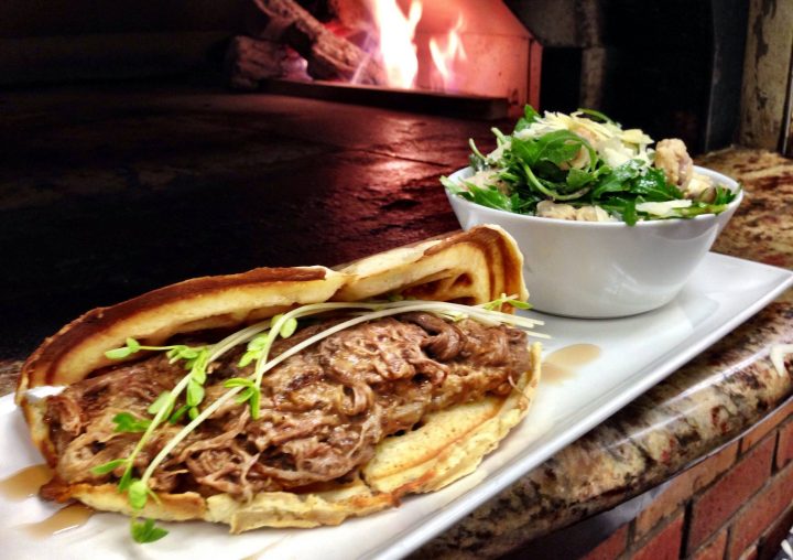 The Gridiron sandwich will be one of the local food options available at the new Mosaic Stadium on Oct. 1. 