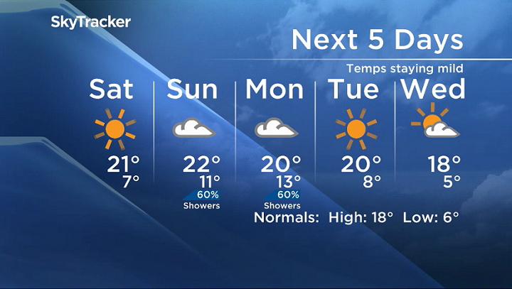 Rainy start to the last weekend of summer in southern Manitoba - image