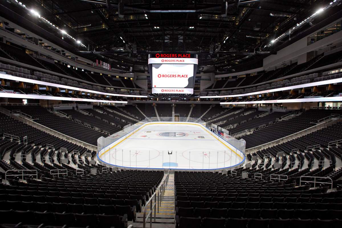 Rogers Place Arena, the new home of the Edmonton Oilers, in Edmonton, Alta., on Thursday, September 8, 2016.