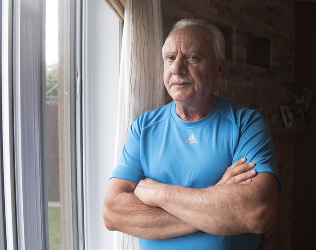 Michele Torre is seen at his home Thursday, September 8, 2016, in Laval, Quebec. Torre is facing deportation to his native Italy some 20 years after a Mafia-linked drug conviction that is being cited for his possible expulsion. 