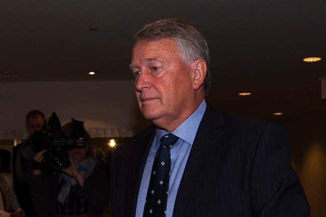 Robin Camp arrives at a Canadian Judicial Council inquiry in a Calgary hotel, Friday, September 9, 2016. 