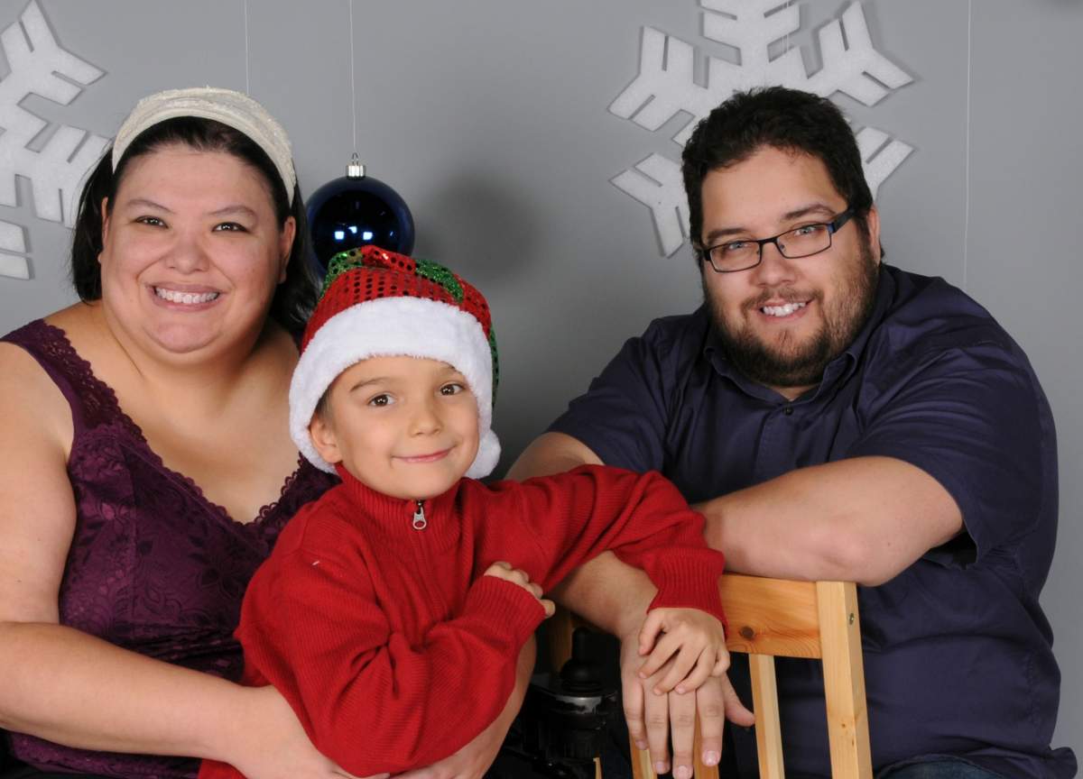 Family photo album of Eileen, Ryan and son Jacob.