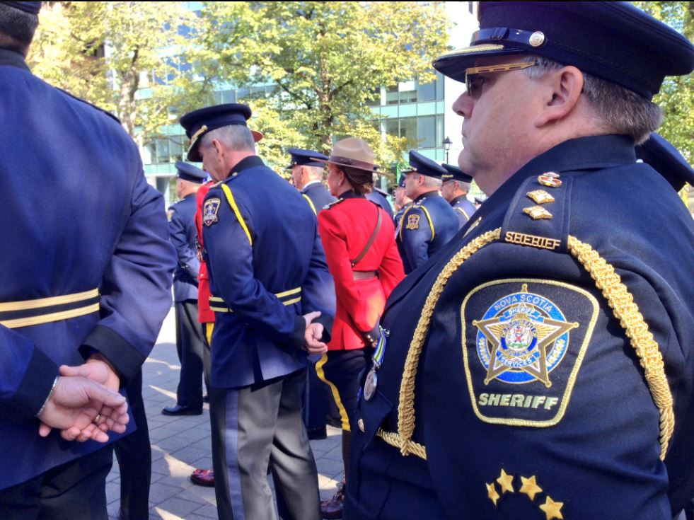 The annual Peace Officers' Memorial Service took place Sunday in Halifax.
