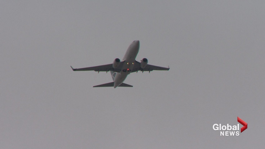 FILE: Airplane in Calgary.