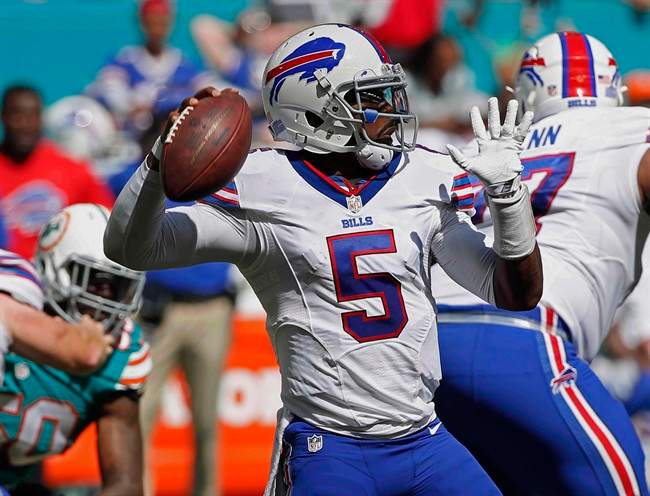 The Buffalo Bills benched QB Tyrod Taylor on Sunday in favour of rookie Nathan Peterman and the results were not pretty.