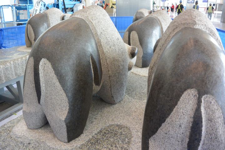 A look into the new international terminal at the Calgary airport, unveiled Oct. 6, 2016.