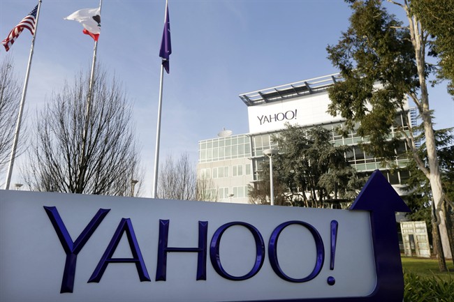 This Jan. 14, 2015 file photo shows Yahoo's headquarters in Sunnyvale, Calif. According to a Reuters report published Tuesday, Oct. 4, 2016, Yahoo reportedly scanned hundreds of millions of email accounts at the behest of U.S. intelligence or law enforcement. The scans reportedly selected messages that contained a string of unknown characters. Yahoo did not deny the report, saying only that it is a "law abiding company, and complies with the laws of the United States." (AP Photo/Marcio Jose Sanchez, File).