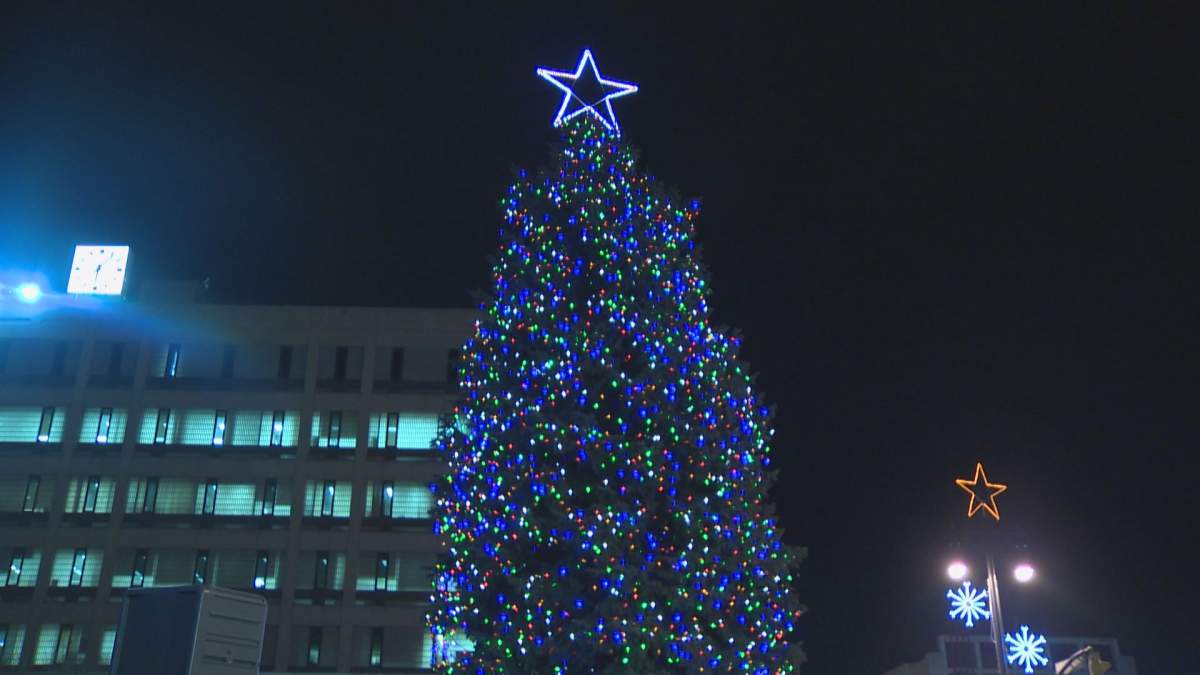 For the 42nd year, CHML's Tree of Hope lit up downtown Hamilton this weekend.