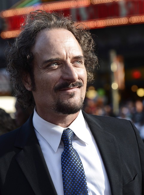 Actor Kim Coates arrives on the red carpet at the season six premiere screening of the television series "Sons of Anarchy" at the Dolby Theatre on Saturday, Sept. 7, 2013 in Los Angeles. Former "Sons of Anarchy" star Coates will receive the 2017 ACTRA National Award of Excellence from the union representing Canadian performers.