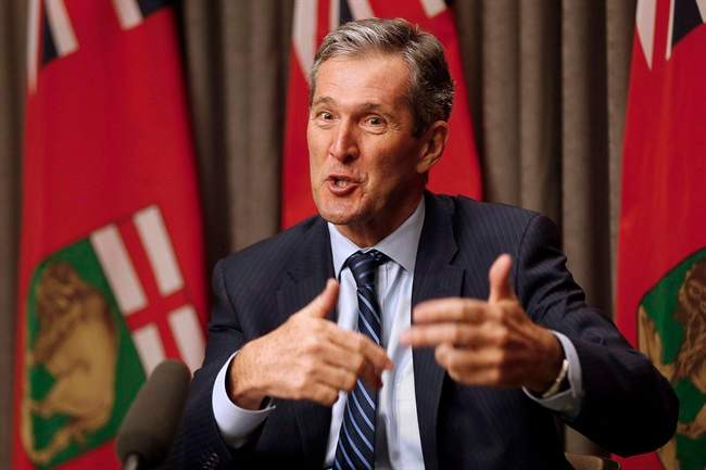 Manitoba Premier Brian Pallister's party continues to lead in the polls.
