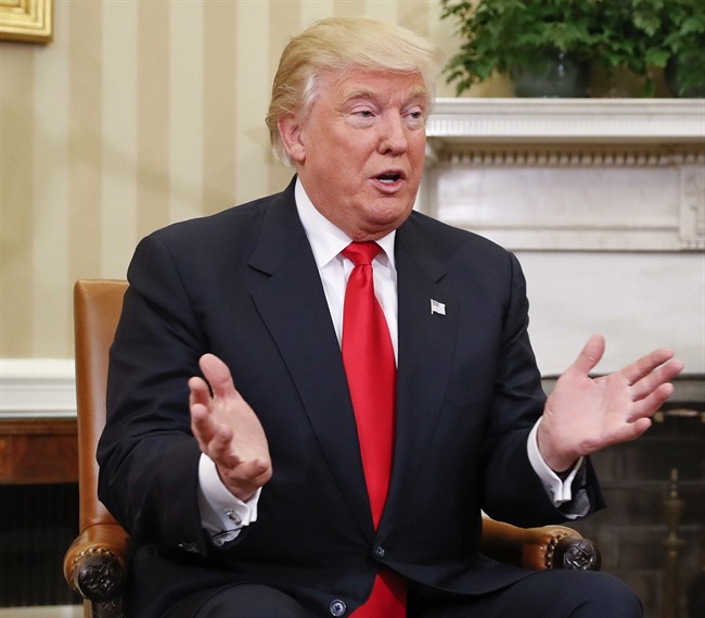 Donald Trump's election win south of border may have an effect on our country -- but until we know how, the Bank of Canada governor says he will make no sudden movements.