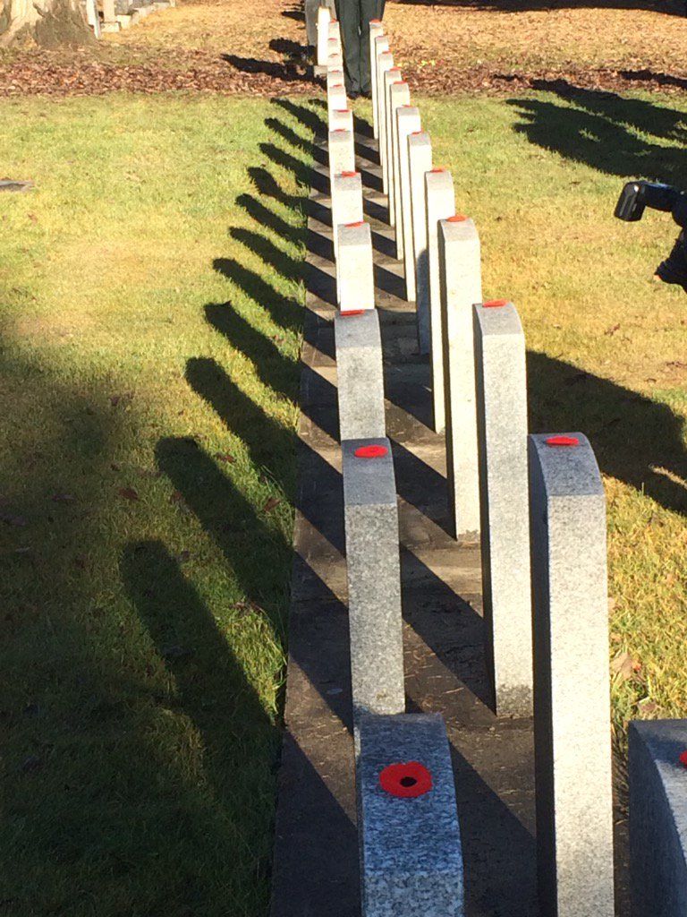 No Stone Left Alone at Edmonton’s Beechmount Cemetery Monday, Nov. 7, 2016.