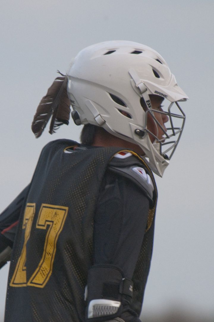 Ty Naess is pursuing his passion for lacrosse at Vimy Ridge Academy. He credits adoption with giving him a positive path in life.