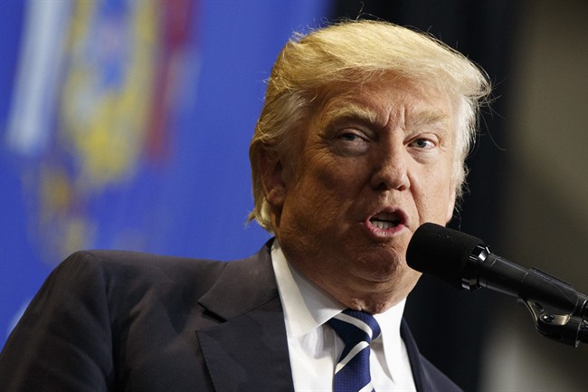 President-elect Donald Trump speaks during a rally at the Wisconsin State Fair Exposition Center, Tuesday, Dec. 13, 2016, in West Allis, Wis. 