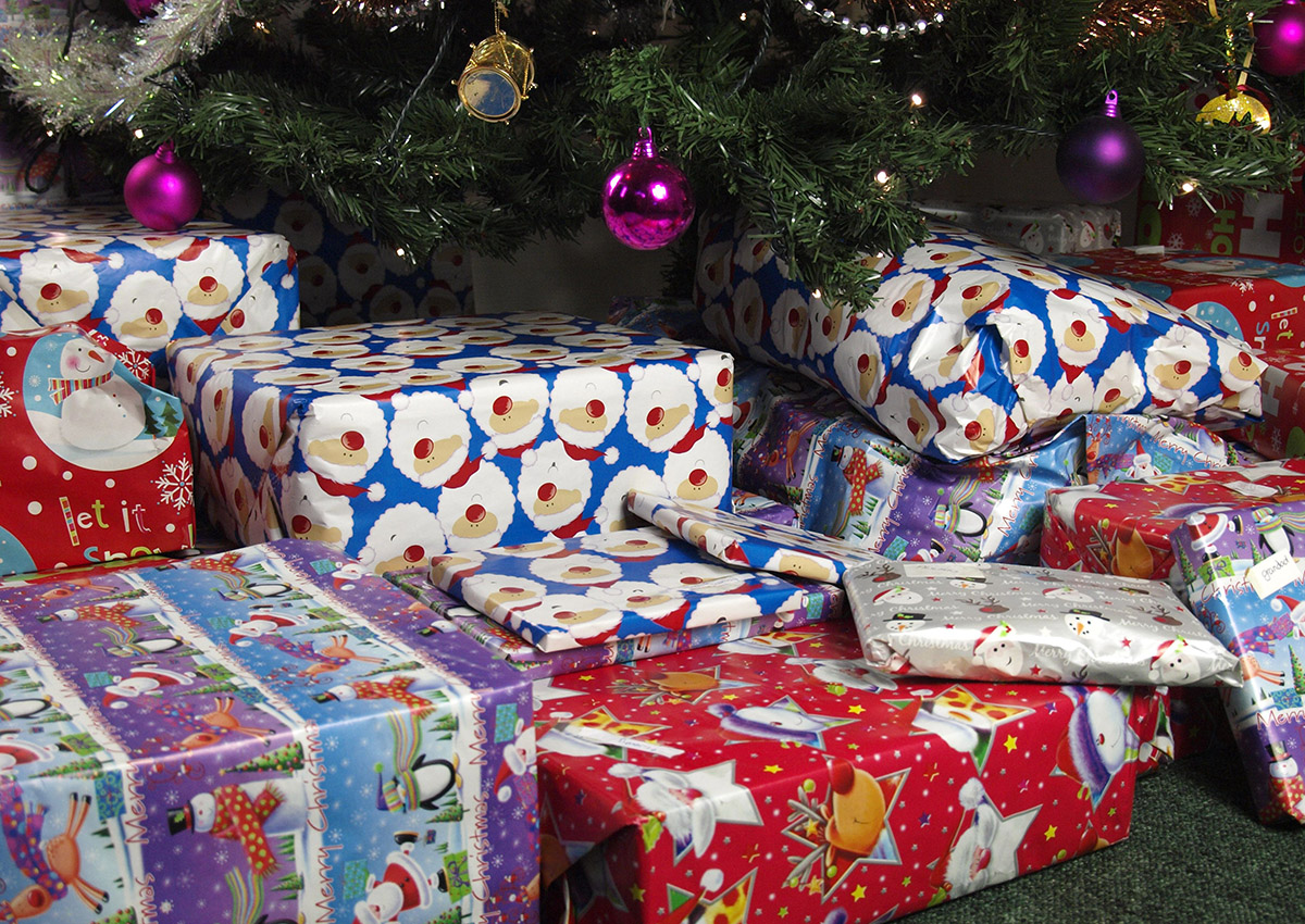 Christmas presents. 