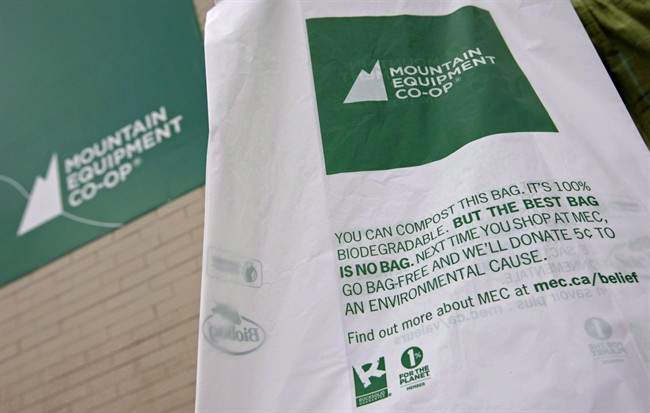 FILE - MEC says it won't be re-ordering any products related to Vista Outdoor.