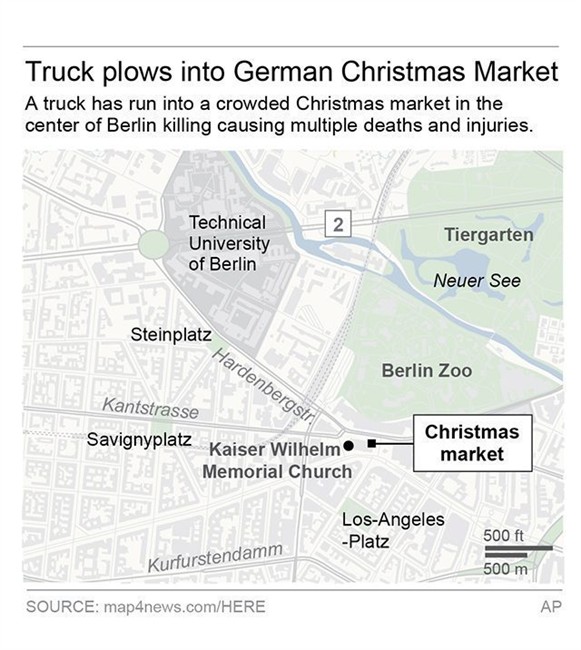 Berlin police release suspect in deadly Christmas market truck attack - image
