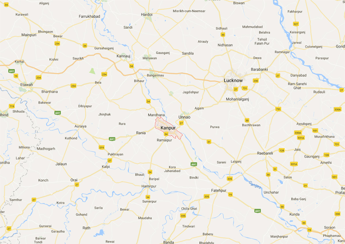The accident occurred in near Kanpur, a city in Uttar Pradesh state.