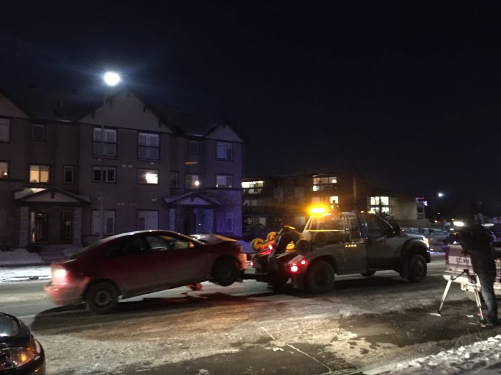 Emergency officials were on the scene of the crash on Marlborough Way N.E. as of 6 p.m. Dec. 12, 2016.