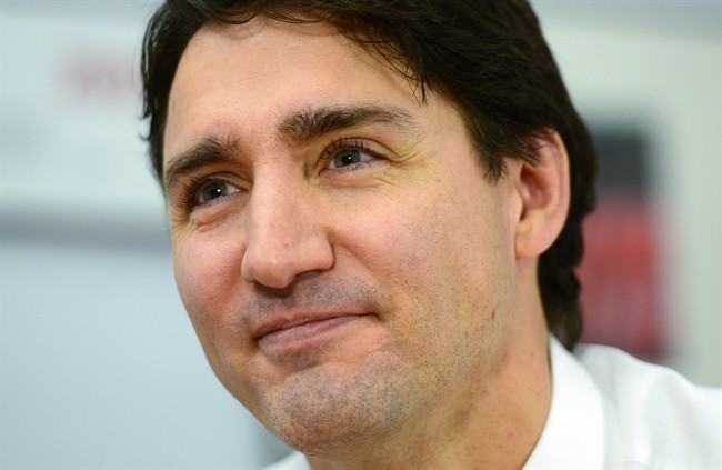 Prime Minister Justin Trudeau takes part in an interview at The Canadian Press bureau in Ottawa on Monday, Dec 19, 2016. 
