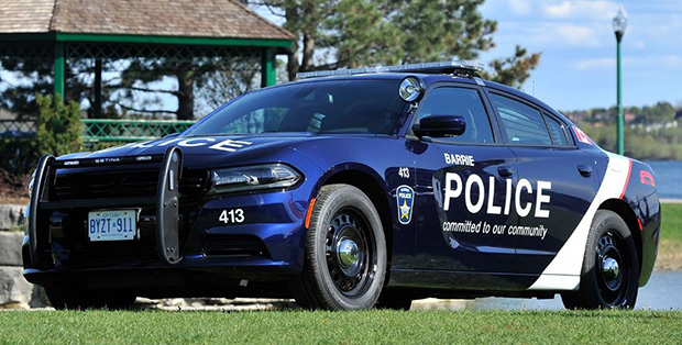 Barrie police said over $100,000 was found inside an old television at a local recycling depot.