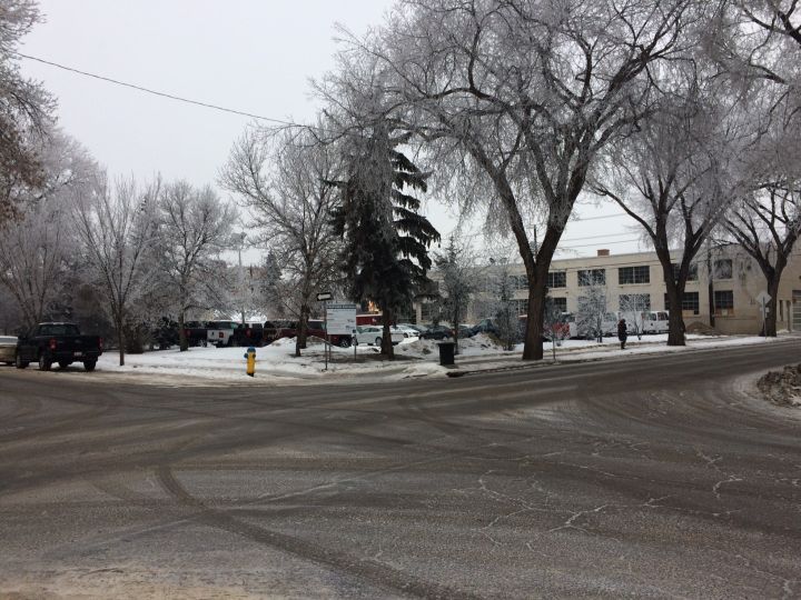 The lot at 106 Street and 81 Avenue.