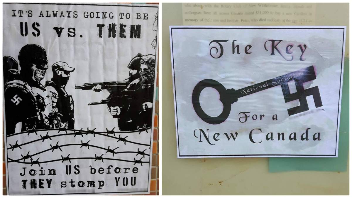 Faith leaders, community members to rally against offensive posters found in New Westminster - image