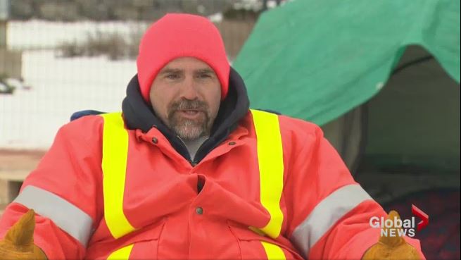 Paul Tavares will be living in a tent for 90 days to raise awareness about homelessness.