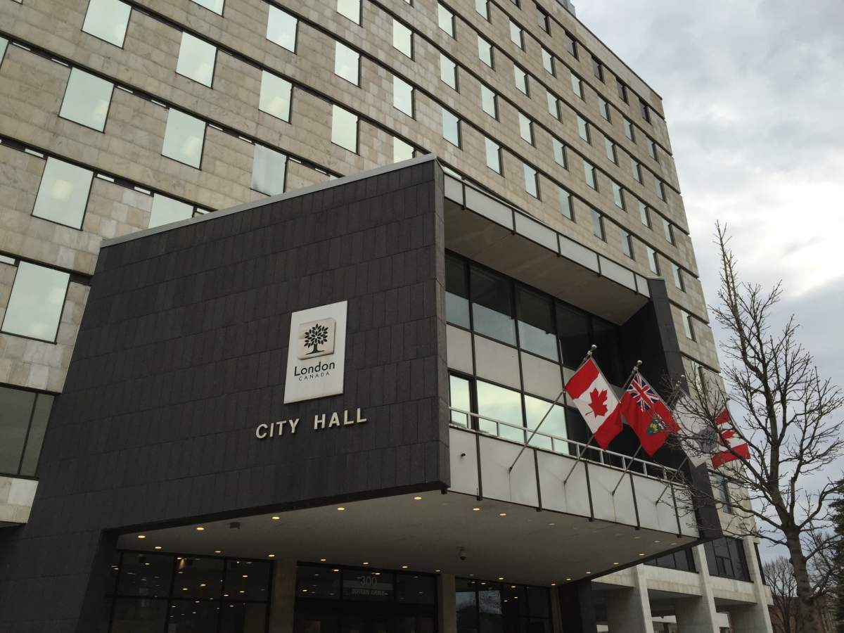 City Hall at 300 Dufferin Ave. in London, Ont.