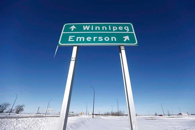 Another family has made the treacherous trek from the US to Canada on foot.